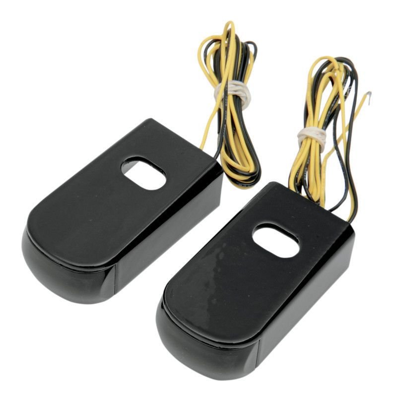 Alloy Art Fender Strut LED Marker Lights For Harley