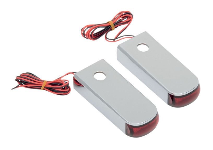 Alloy Art Fender Strut LED Marker Lights For Harley - Image 3
