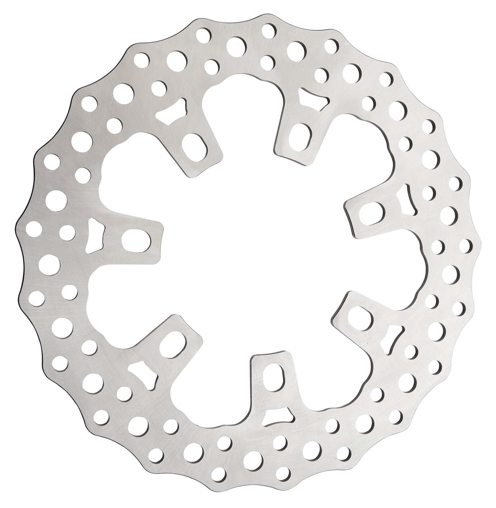 Arlen Ness 11.8" Jagged 7 Bolt Spoke Mount Brake Rotor For Harley Touring