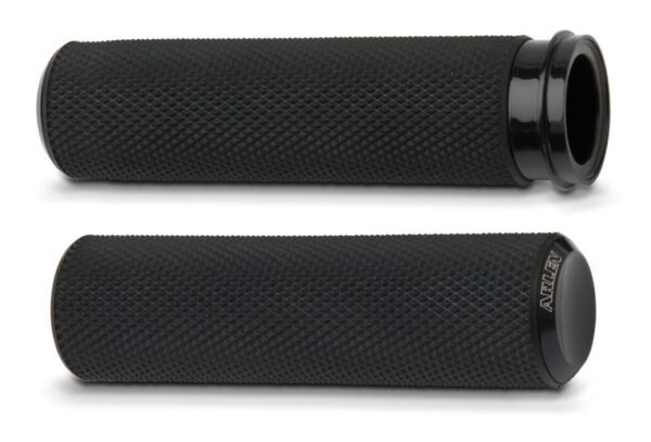 Arlen Ness Anodized Knurled Grips For Harley