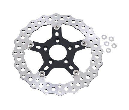 Arlen Ness 11.5" Jagged Front / Rear Rotor For Harley 2000-2026