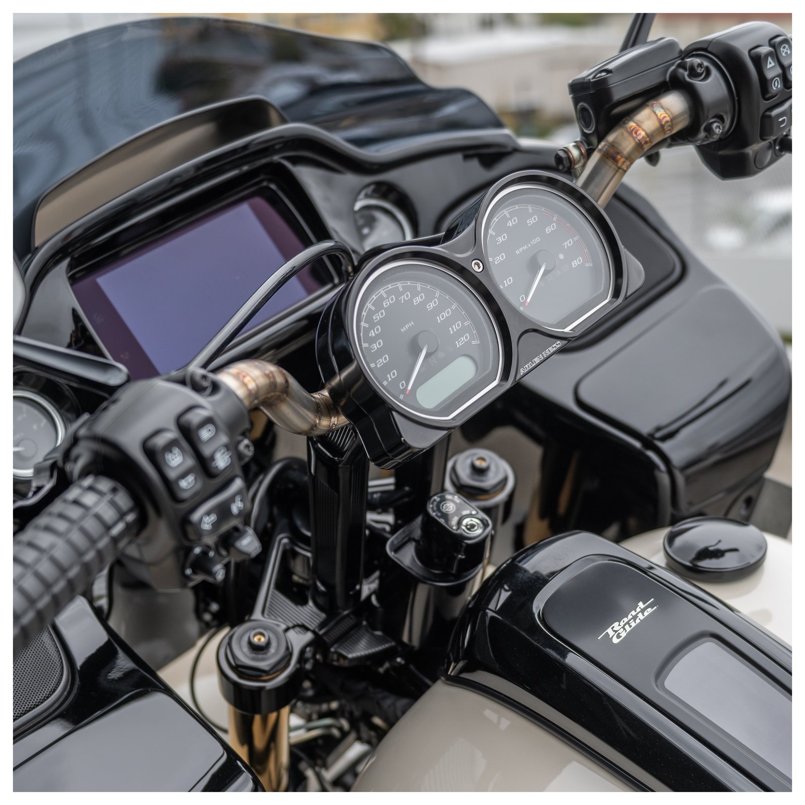 Arlen Ness Method 10" Kickback Risers For Harley Road Glide 2015-2025 - Image 8