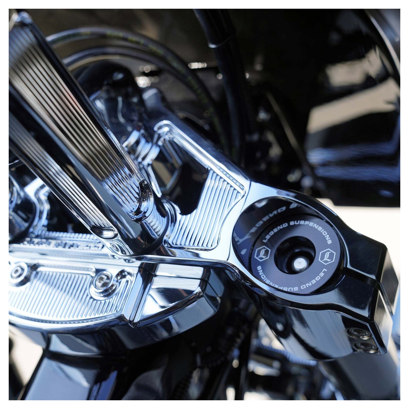 Arlen Ness Method 2" Drop Triple Tree Kit For Harley FLTR 2015-2024 - Image 4