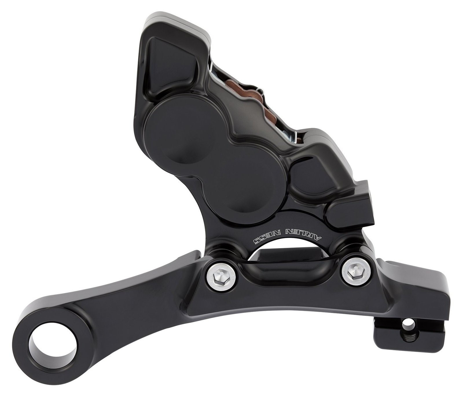 Arlen Ness Rear 4 Piston Caliper & Bracket Kit For Harley
