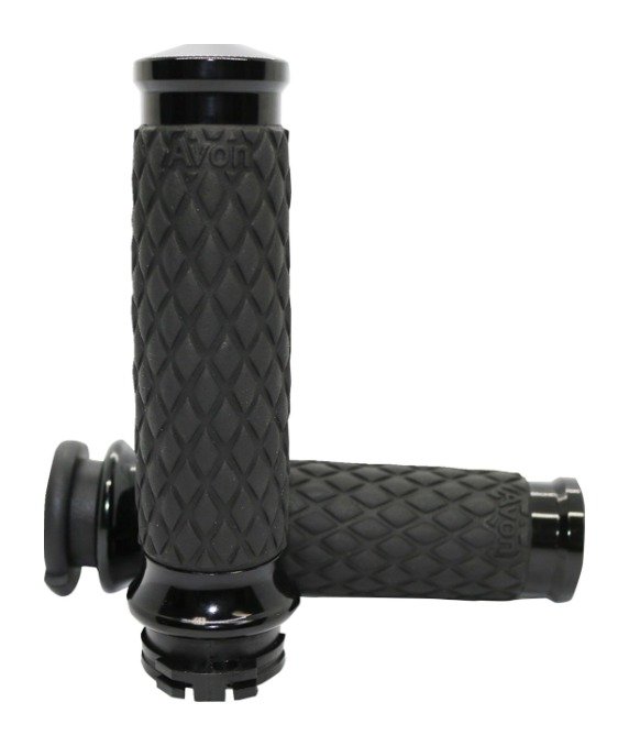 Avon Diamond Contour Smooth Grips For Harley - Image 2