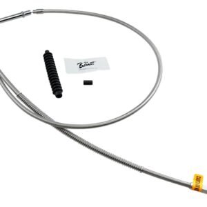 Barnett Stainless Steel Clutch Cable For Harley