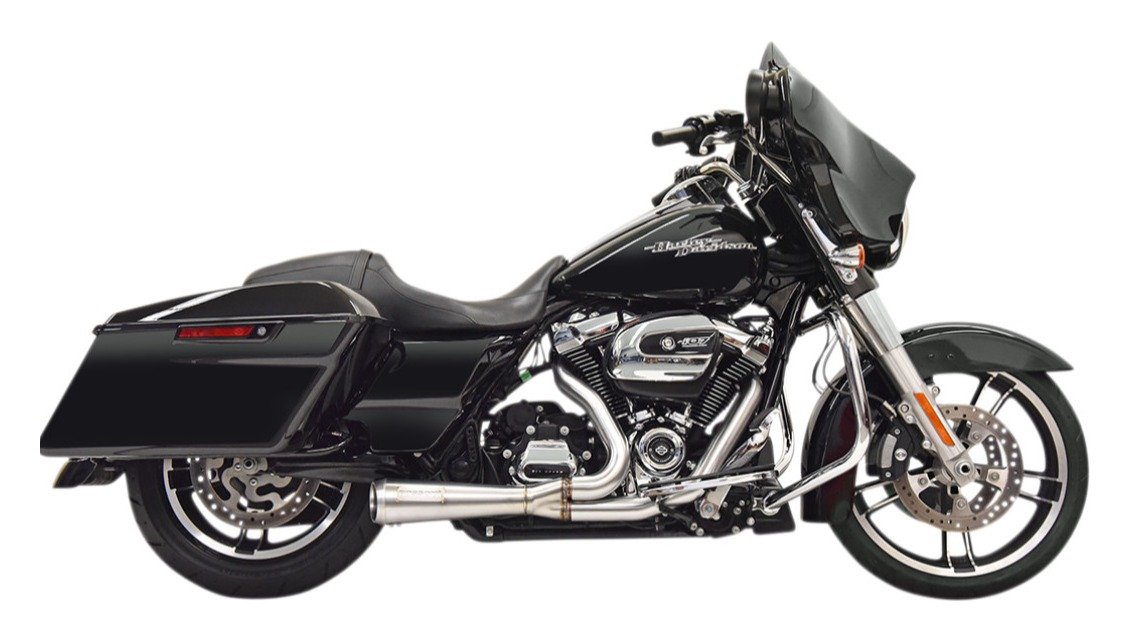 Bassani Road Rage 2-Into-1 Shorty Exhaust For Harley Touring 2017-2026 - Image 2