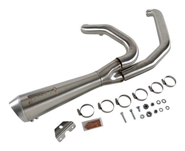 Bassani Road Rage 2-Into-1 Shorty Exhaust For Harley Touring 2017-2026