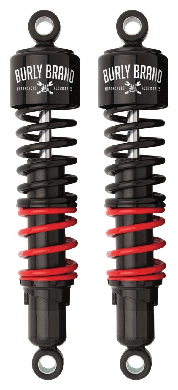 Burly Brand Stiletto Shocks For Harley Touring 2014-2026