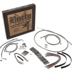 Burly Handlebar Cable Installation Kit For Harley