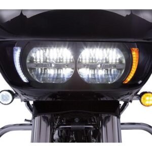 Ciro Fang LED Headlight Bezel For Harley Road Glide 2015-2025