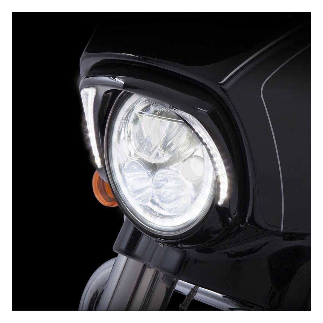 Ciro Fang LED Headlight Bezel For Harley Touring - Image 5