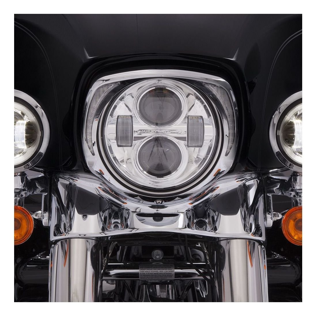 Ciro Fang LED Headlight Bezel For Harley Touring - Image 2