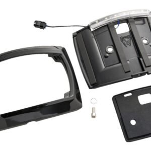 Ciro Curved LED License Plate Frame For Harley FLHX / FLTRX 2023-2026