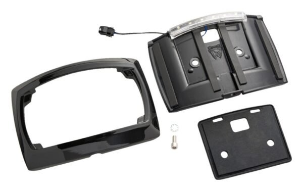 Ciro Curved LED License Plate Frame For Harley FLHX / FLTRX 2023-2026