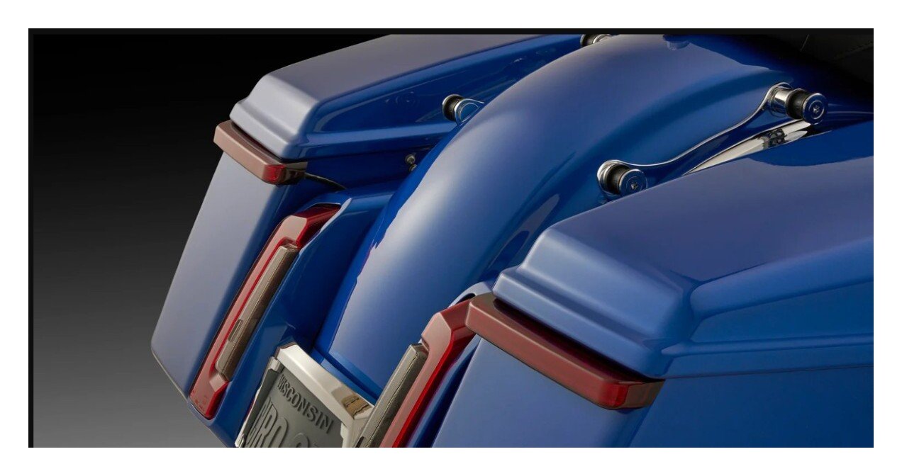 Ciro Saddlebag Blades Turn / Brake Lights For Harley Touring 2023-2025 - Image 7