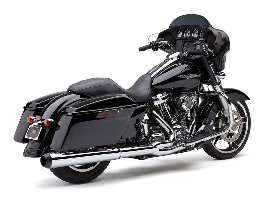 Cobra 4.5" 2-into-1 Exhaust For Harley Touring 2017-2026