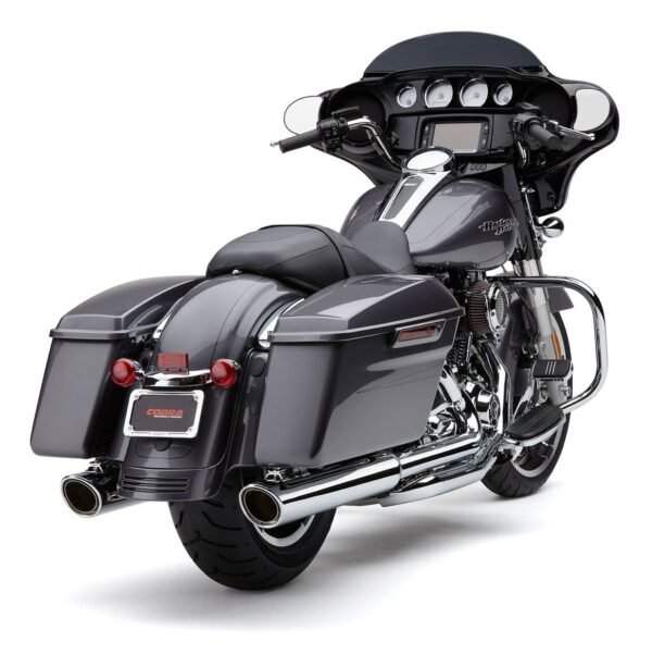 Cobra 909 Slip-On Mufflers For Harley