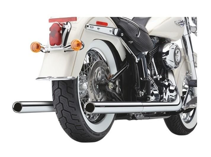 Cobra Dual Exhaust For Harley Softail - Image 2