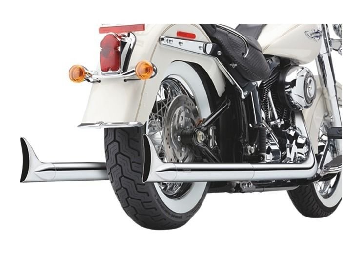 Cobra Dual Exhaust For Harley Softail - Image 4