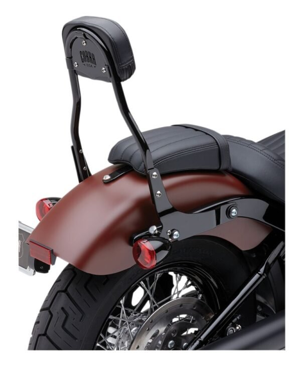 Cobra Round Detachable Backrest For Harley