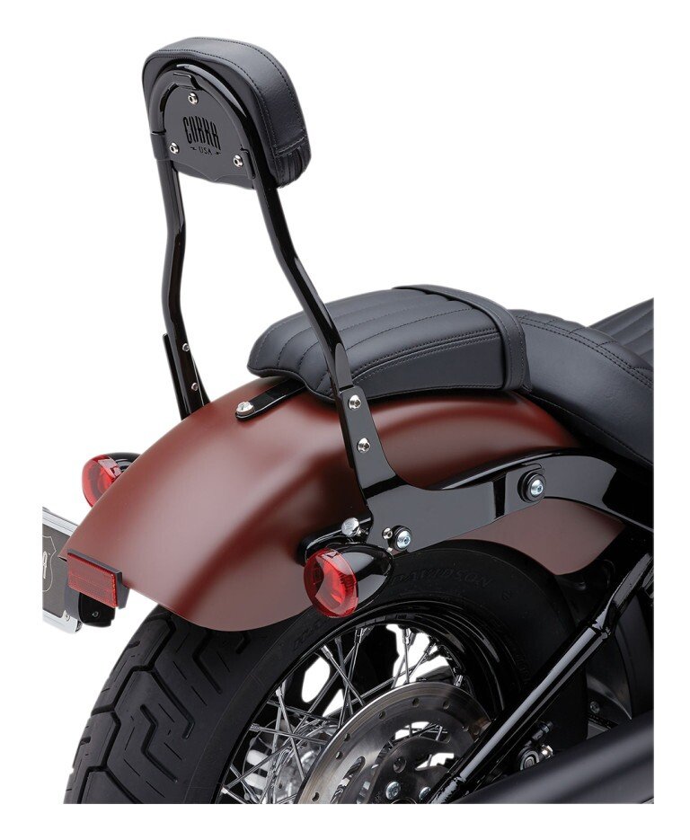 Cobra Round Detachable Backrest For Harley