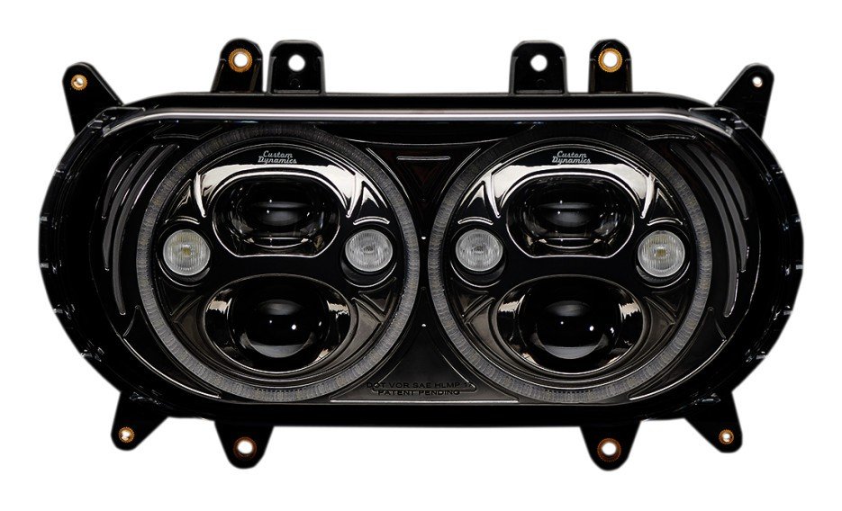 Custom Dynamics LED 5 3/4" TruBeam Headlight Inserts For Harley Road Glide - Image 2