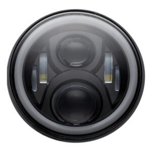 Custom Dynamics LED 7" Halo Headlamp For Harley