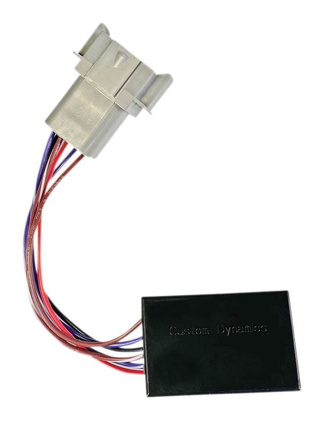 Custom Dynamics Auto Cancel Turn Signal Module For Harley 1996-2003