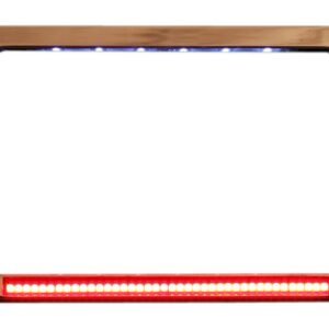 Custom Dynamics LED All-In-One Flat License Plate Frame