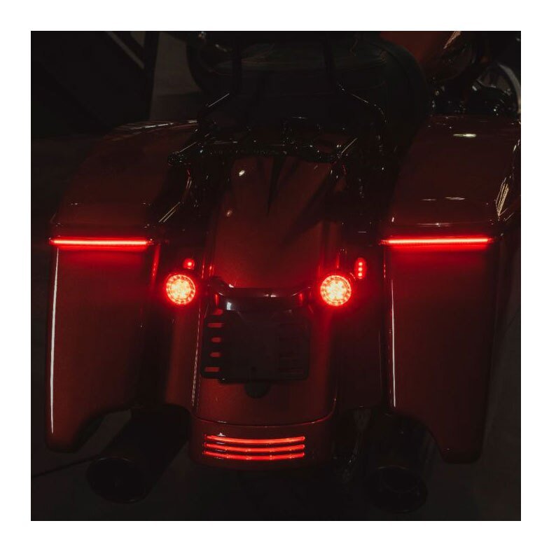 Custom Dynamics LED Low-Profile Bagz Accent Lights For Harley - Image 3