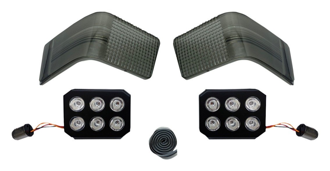 Custom Dynamics LED TourPak Lights For Harley Touring 1989-2013