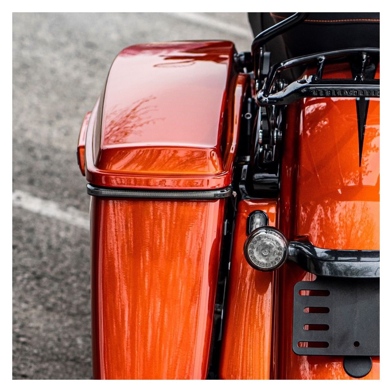 Custom Dynamics Low Profile Sequential Bagz Saddle Bag Lights For Harley Touring - Image 3