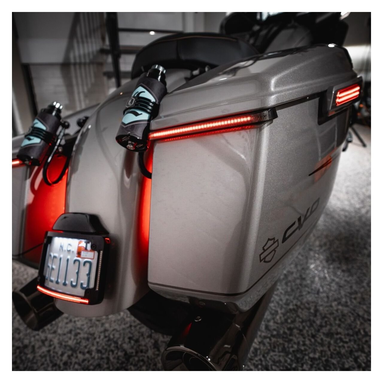 Custom Dynamics Low-Profile LED Run/Turn/Brake Saddlebag Lights For Harley FLHX / FLTRX 2023-2025 - Image 4