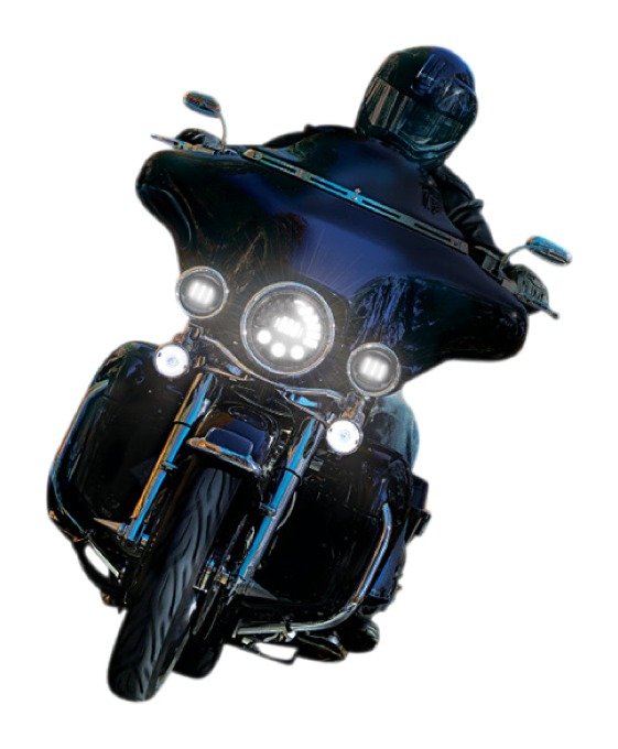 Custom Dynamics ProBeam 7" Adaptive LED Headlight For Harley 1994-2016 - Image 3