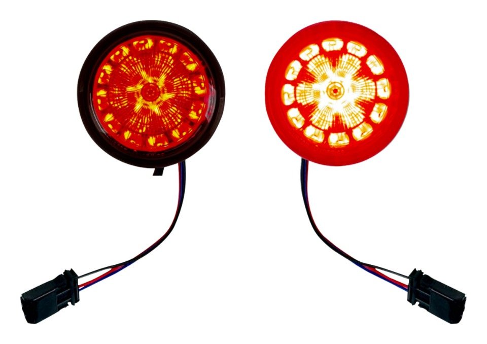 Custom Dynamics ProBEAM LED Turn Signal Inserts For Harley Softail 2025-2026 - Image 3