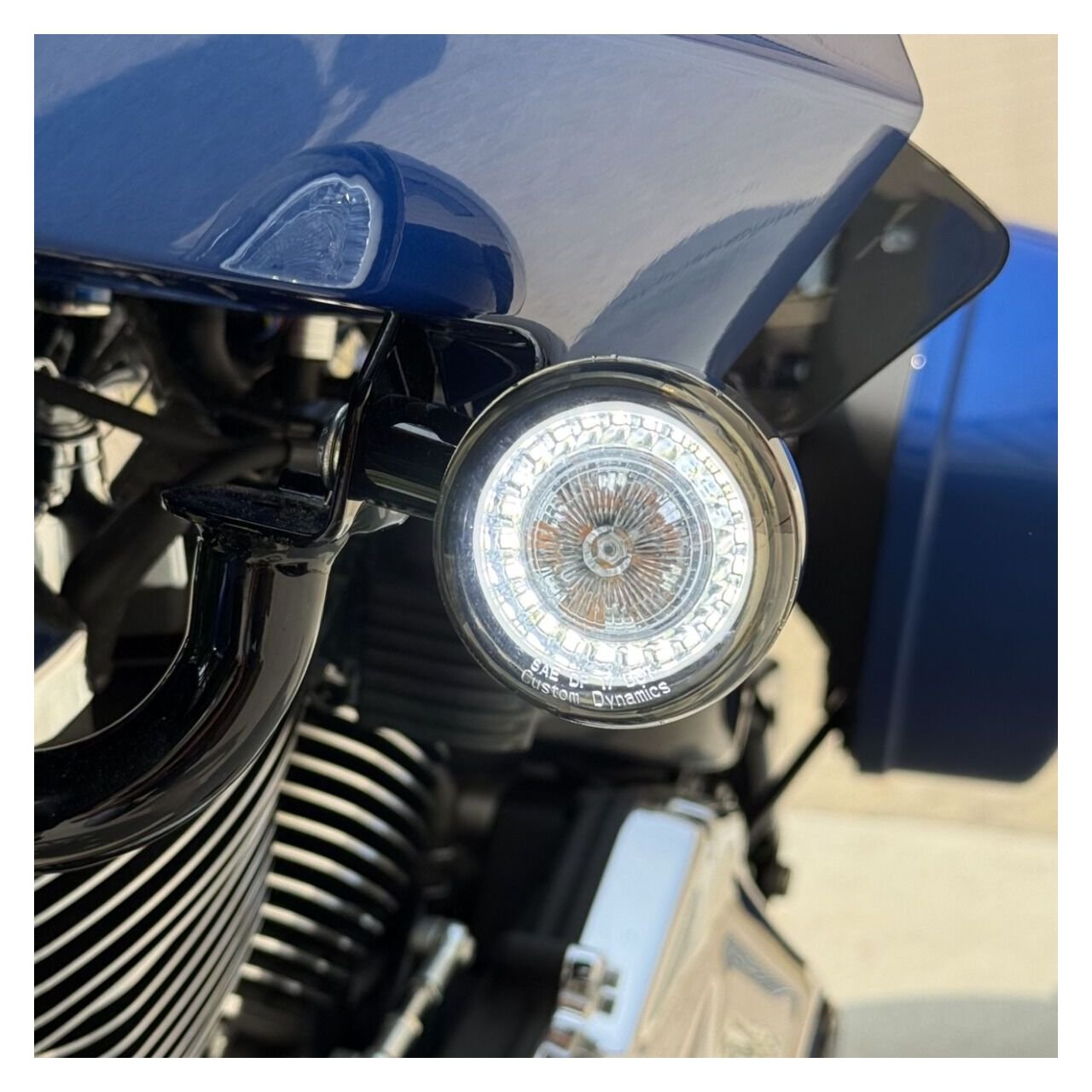 Custom Dynamics ProBEAM LED Turn Signal Inserts For Harley Softail 2025-2026 - Image 5
