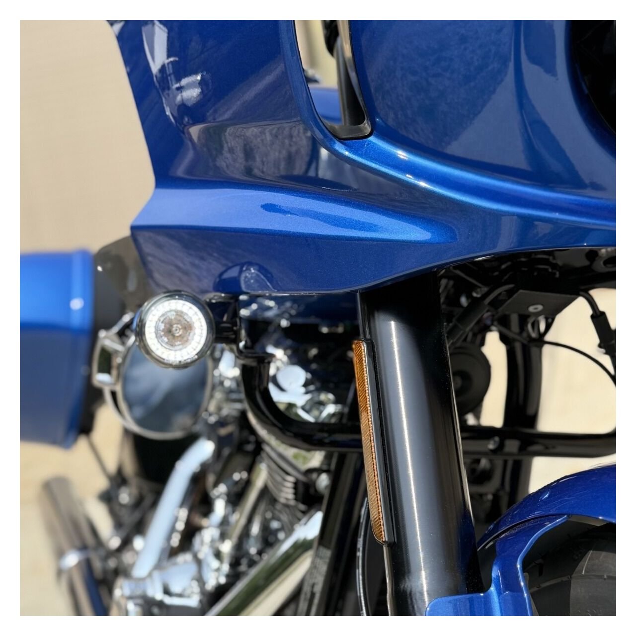 Custom Dynamics ProBEAM LED Turn Signal Inserts For Harley Softail 2025-2026 - Image 6