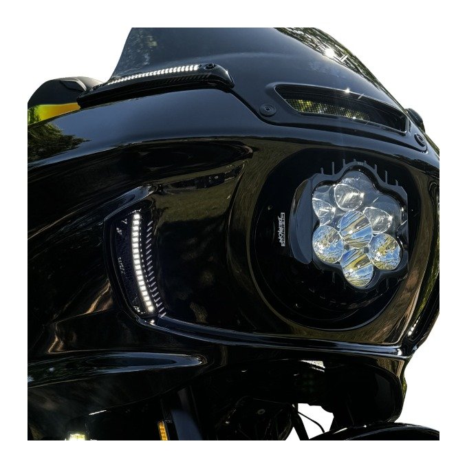 Custom Dynamics Shark Demon 2 Headlight For Harley Low Rider ST 2022-2026 - Image 2