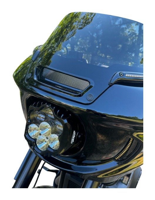 Custom Dynamics Shark Demon 2 Headlight For Harley Low Rider ST 2022-2026 - Image 4