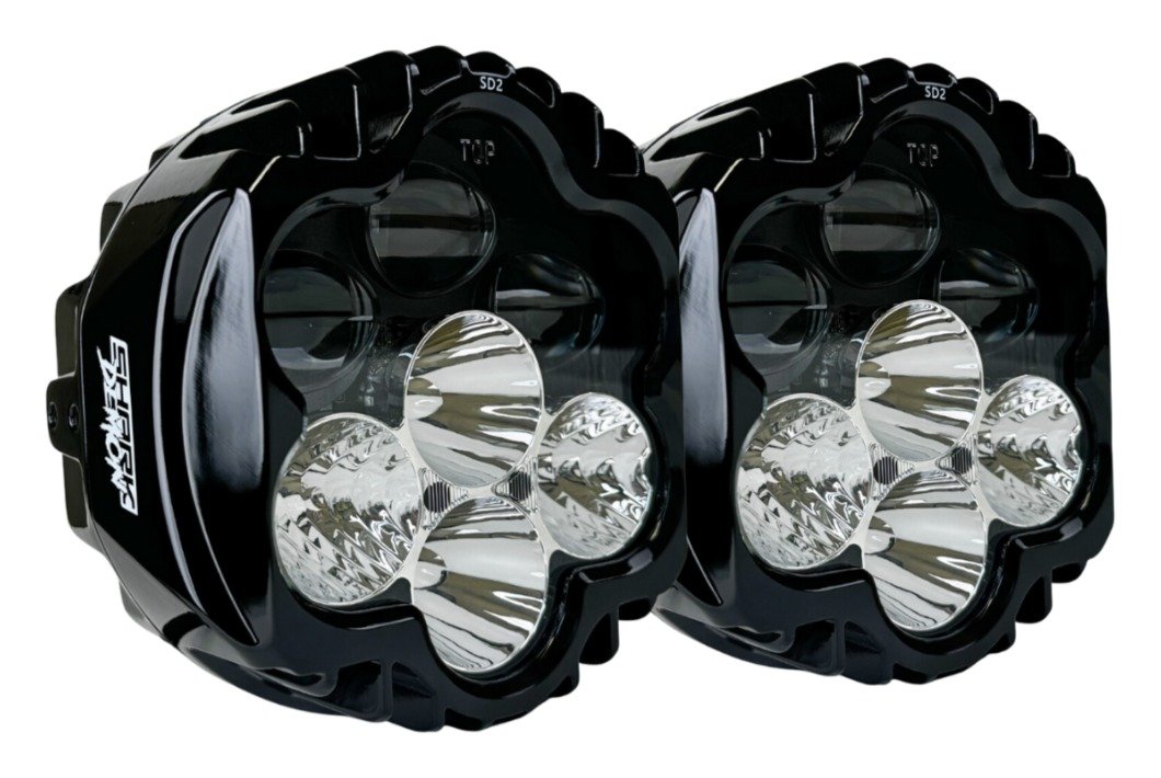 Custom Dynamics Shark Demon 2 Headlight For Harley Road Glide 2015-2025