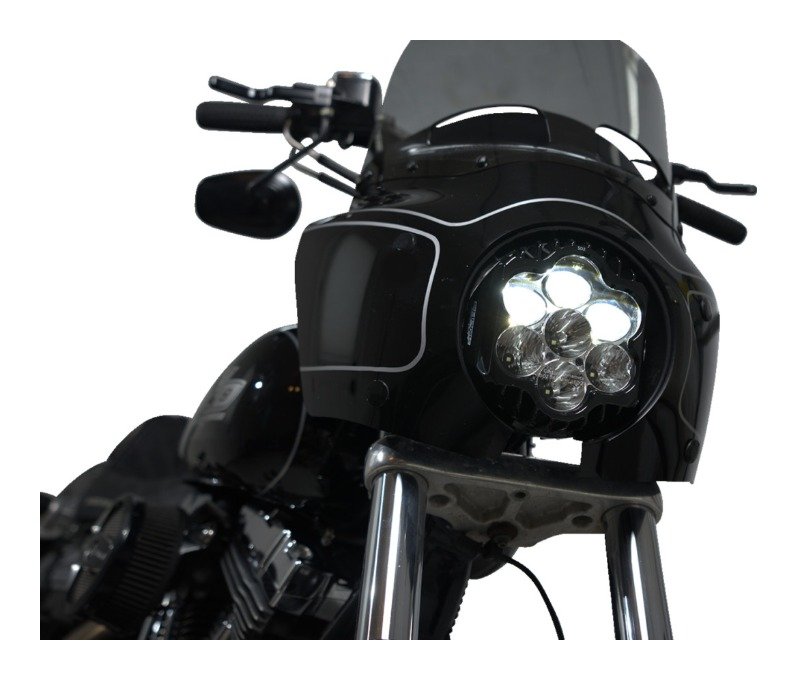 Custom Dynamics Shark Demon LED Headlight For Memphis Shades Road Warrior Fairing - Image 2
