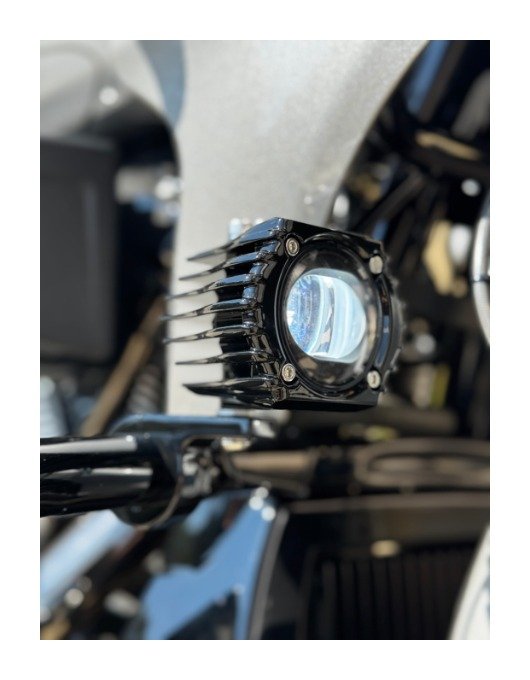 Custom Dynamics Shark Demon LED Fog Lights For Harley - Image 3