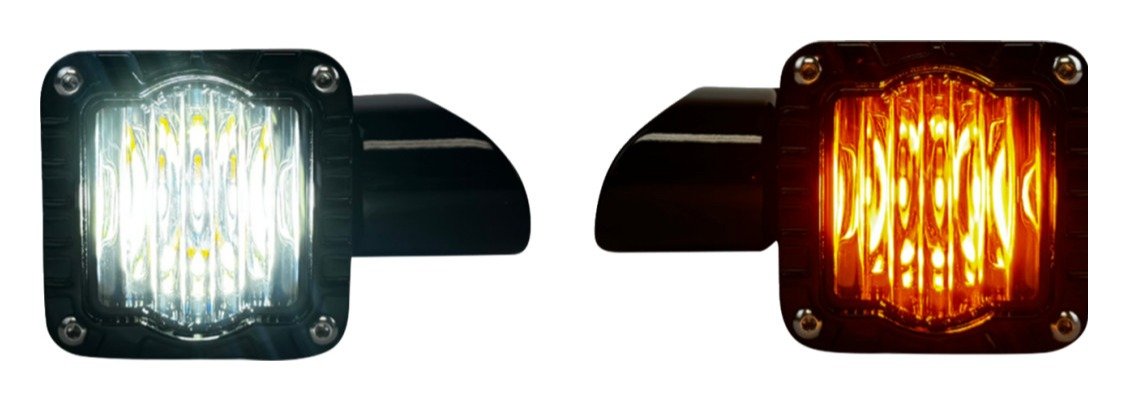 Custom Dynamics Shark Demon LED Turn Signals For Harley - Image 3