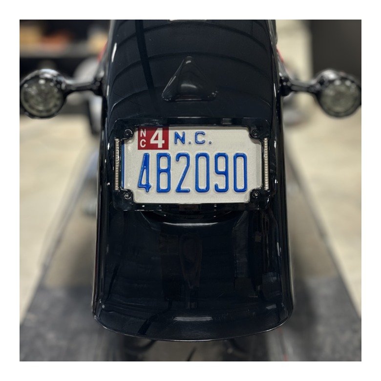 Custom Dynamics Taillight Eliminator License Plate Mount For Harley - Image 4