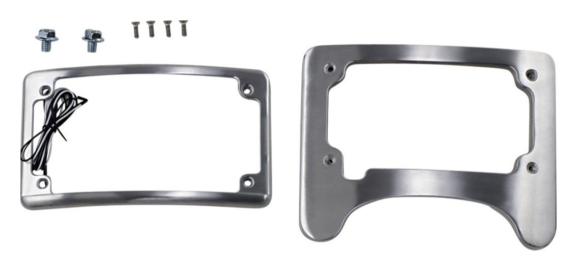 Custom Dynamics Turn Signal Eliminator License Plate Mount For Harley Touring 1997-2025 - Image 5