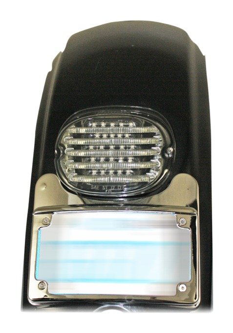 Custom Dynamics Turn Signal Eliminator License Plate Mount For Harley Touring 1997-2025 - Image 6
