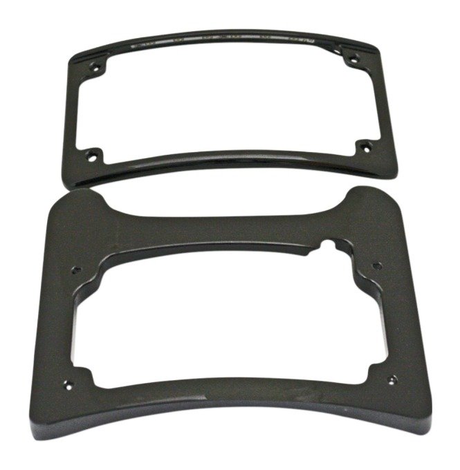 Custom Dynamics Turn Signal Eliminator License Plate Mount For Harley Touring 1997-2025
