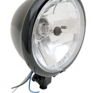 Drag Specialties 5 3/4" Diamond Style Bottom-Mount Headlight