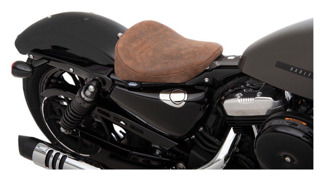 Drag Specialties Bobber-Style Solo Seat For Harley Sportster 2010-2022 - Image 4